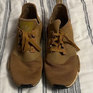 Adidas Men's Tan NMD Boost Sneakers